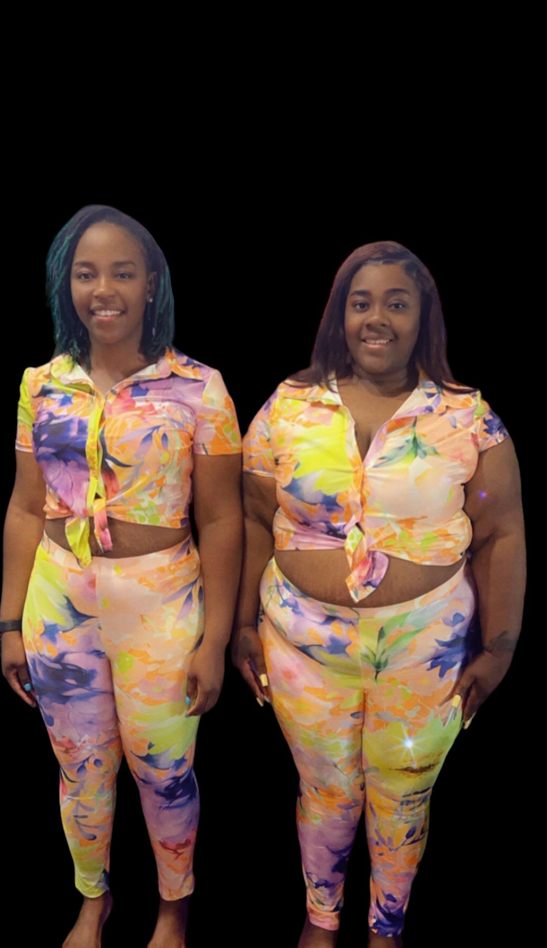 Floral 2pcs